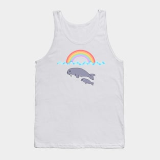 Dugong Mother and Child Tank Top